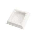 LMT-1496W 5" x 5" Sq. Neptune Vinyl Post Cap - White