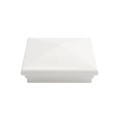 LMT-1496W 5" x 5" Sq. Neptune Vinyl Post Cap - White