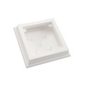 LMT-1496W 5" x 5" Sq. Neptune Vinyl Post Cap - White