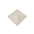 LMT-1497KK 5 5/8" x 5 5/8" Sq. Neptune Vinyl Post Cap - Khaki 