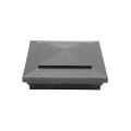 5" x 5" Cape May Style Vinyl Post Cap - Antique Gray
