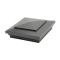 5" x 5" Cape May Style Vinyl Post Cap - Antique Gray