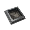 5" x 5" Cape May Style Vinyl Post Cap - Antique Gray