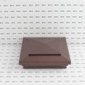 5.625" (5 5/8" x 5 5/8") Cape May Style Vinyl Post Cap for 6" x 6" Wood Post - Antique Copper