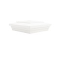 LMT-1500W 5 5/8" x 5 5/8" Sq. Cape May Vinyl Post Cap - White