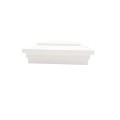 LMT-1500W 5 5/8" x 5 5/8" Sq. Cape May Vinyl Post Cap - White