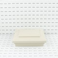 6X6 Cape May Style Vinyl Post Cap for Vinyl Fence and Railing (Almond) (PostCaps)
