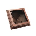 5" x 5" Haven Style Vinyl Post Cap - Antique Copper