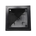 5" x 5" Haven Style Vinyl Post Cap - Hammertone Black