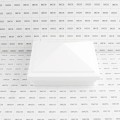 5X5 Haven Style Vinyl Post Cap for Vinyl Fence and Railing (White)