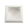 5X5 Haven Style Vinyl Post Cap for Vinyl Fence and Railing (White)