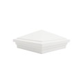 LMT-1503W 5 5/8" x 5 5/8" Sq. Haven Vinyl Post Cap - White