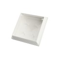LMT-1504W 6" x 6" Sq. Haven Vinyl Post Cap - White