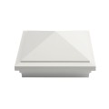 LMT-1504W 6" x 6" Sq. Haven Vinyl Post Cap - White