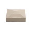 LMT 1523KK 5" x 5" Oversize Horse Vinyl Post Cap - Khaki