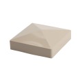 LMT 1523KK 5" x 5" Oversize Horse Vinyl Post Cap - Khaki