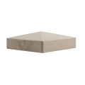 LMT 1523KK 5" x 5" Oversize Horse Vinyl Post Cap - Khaki