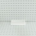 1.75" x 5.5" Vinyl Fence Wall or Post Mount Bracket Kit (White)