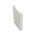 LMT 1529-WHITE Stair Column Vinyl Adapter - White