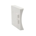 LMT 1530-WHITE Column Adapter System (3 Piece) - White