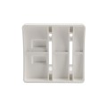 LMT 1530-WHITE Column Adapter System (3 Piece) - White