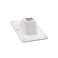LMT 1534-WHITE 2" x 3 1/2" Stair Bracket For Vinyl Railing (Internal) - White (GeneralUse)