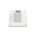 LMT 1534-WHITE 2" x 3 1/2" Stair Bracket For Vinyl Railing (Internal) - White (GeneralUse)