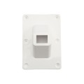 LMT 1534-WHITE 2" x 3 1/2" Stair Bracket For Vinyl Railing (Internal) - White (GeneralUse)