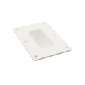 LMT 1534-WHITE 2" x 3 1/2" Stair Bracket For Vinyl Railing (Internal) - White (GeneralUse)