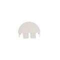 LMT 7/8" x 3" Pinion Vinyl Picket Cap for Vinyl Fence Posts (White) - 1541W