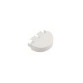 LMT 7/8" x 3" Pinion Vinyl Picket Cap for Vinyl Fence Posts (White) - 1541W