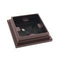 4.5" (4 1/2" x 4 1/2") Cape May Style Vinyl Post Cap - Antique Copper