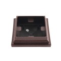 4.5" (4 1/2" x 4 1/2") Cape May Style Vinyl Post Cap - Antique Copper
