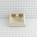 4.5" (4 1/2" x 4 1/2") Neptune Style Vinyl Post Cap - Beige