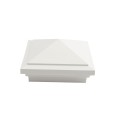 4 1/2" x 4 1/2" Sq. Haven Vinyl Post Cap - White - LMT-1568W