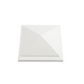 4 1/2" x 4 1/2" Sq. Haven Vinyl Post Cap - White - LMT-1568W