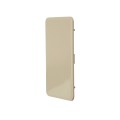 LMT Vinyl Fence Post Hole Cover for 1-3/4" x 3-1/2" Post Holes - Almond - 1579-ALMOND