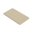 LMT Vinyl Fence Post Hole Cover for 1-3/4" x 3-1/2" Post Holes - Almond - 1579-ALMOND