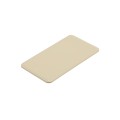 LMT Vinyl Fence Post Hole Cover for 1-3/4" x 3-1/2" Post Holes - Beige - 1579-BEIGE