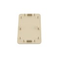 LMT Vinyl Fence Post Hole Cover for 1-3/4" x 3-1/2" Post Holes - Beige - 1579-BEIGE