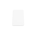 1 3/4" x 3 1/2" Routed Vinyl Post Hole Cover - LMT 1579-WHITE