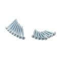 LMT 1618-WHITE 2" x 3.5" Stair Rail Handrail Bracket Kit For Vinyl Railing (3 Piece) - White
