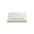 4" x 4" Sq. Brigantine Vinyl Post Cap - White LMT 1683W