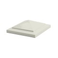 4" x 4" Sq. Brigantine Vinyl Post Cap - White LMT 1683W