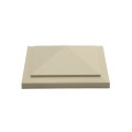 5" x 5" Sq. Brigantine Vinyl Post Cap - Almond LMT 1685NA