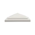 5" x 5" Sq. Brigantine Vinyl Post Cap - White LMT 1685W (PostCaps)