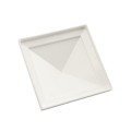 5" x 5" Sq. Brigantine Vinyl Post Cap - White LMT 1685W (PostCaps)
