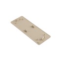 LMT Vinyl Post Hole Cover for 1-1/2" x 5-1/2" Post Holes - Almond - 1700NA (EndCaps)