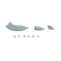 T - Rail Angle Wizard Horizontal Porch Vinyl Railing Bracket Kit - (4pk) - LMT 1717NA - Almond