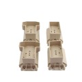 T - Rail Angle Wizard Horizontal Porch Vinyl Railing Bracket Kit - (4pk) - LMT 1717NA - Almond